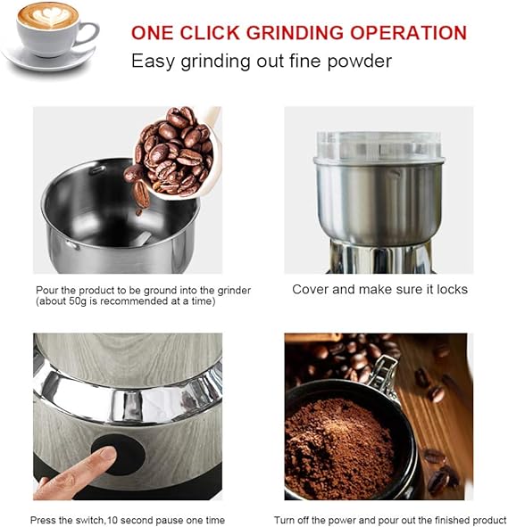 RAF 4 Blades Masala Coffee Grinder