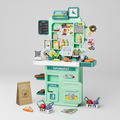 66Pcs Kids Pretend Play Supermarket Set