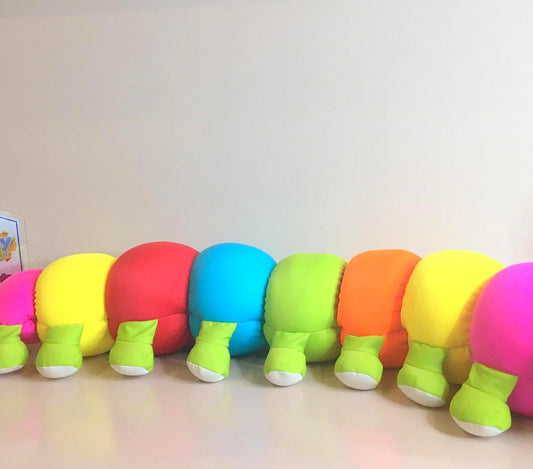 Colorful Soft Plush Catterpillar