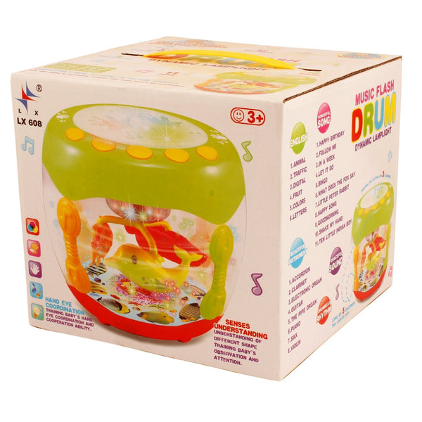 Music Flash Drum Toy - Dynamic LampLight