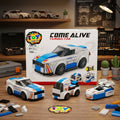 DIY 3in1 Speed Champion Car Lego Bricks Set - 160Pcs