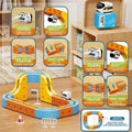75Pcs DIY Magnetic Levitation Rail Track Set