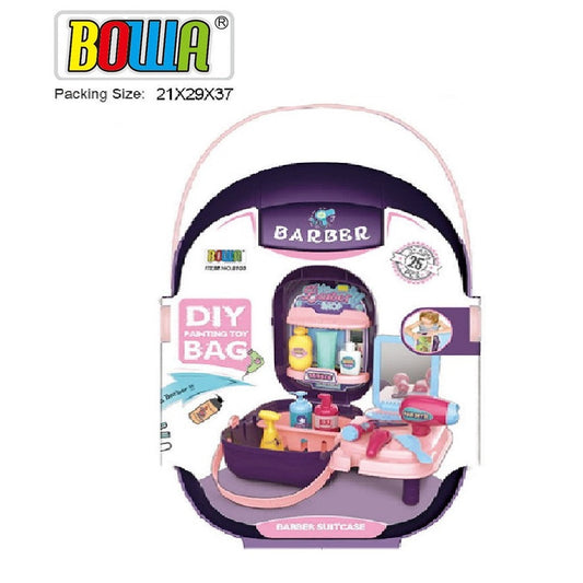 Bowa's Barber Suitcase - DIY Painting Bag