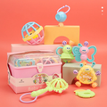 7Pcs Baby Premium Rattles & Teethers With Storage Box
