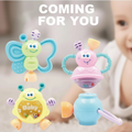7Pcs Baby Premium Rattles & Teethers With Storage Box