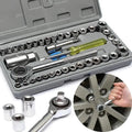 40pcs Aiwa Socket Wrench Tool Kit