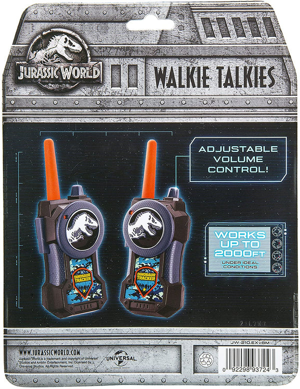 Kid Designs Jurassic World Long Range Walkie Talkies