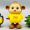 ABS Wind-Up Funny Little Monkey - 1Pc