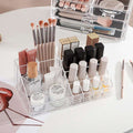 Acrylic Makeup Organizer with 3 Drawers – Multi Layer Cosmetic Storage Box
