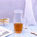 Acrylic Oil Dispenser Bottle with Lid Kitchen Oil Pouring Jug 450ml