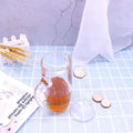 Acrylic Oil Dispenser Bottle with Lid Kitchen Oil Pouring Jug 450ml