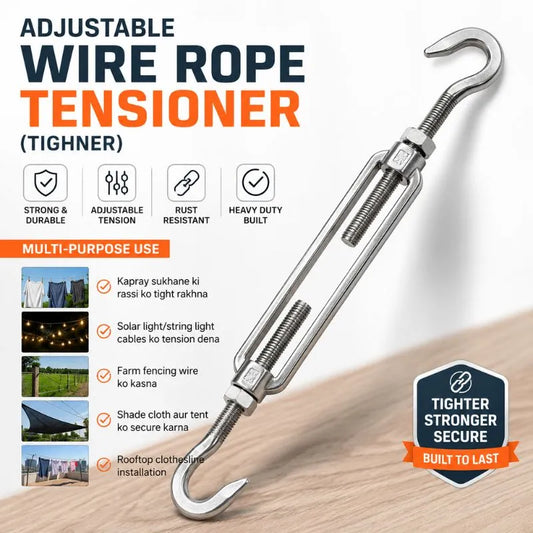Adjustable Wire Rope Tensioner (Tighner)