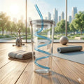 Aesthetic Travel Tumbler with Straw | Durable Reusable Cup for Kids & Adults | Leak-Resistant Drink Cup