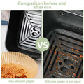 Air Fryer Disposable Paper Liners – Non-Stick Baking Parchment 50 PCS