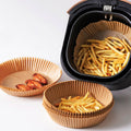 Air Fryer Disposable Paper Liners – Non-Stick Baking Parchment 50 PCS