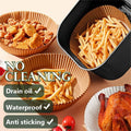 Air Fryer Disposable Paper Liners – Non-Stick Baking Parchment 50 PCS