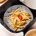 Air Fryer Parchment Paper Liners – Non-Stick, Food-Grade, Perforated