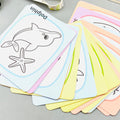 Cute Colorful LCD Writing Tablets With Cards