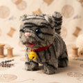 Mini Cute Walking Plush Cat With Sound