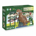 DIY Mini Dinosaur Slide Racing Track Set