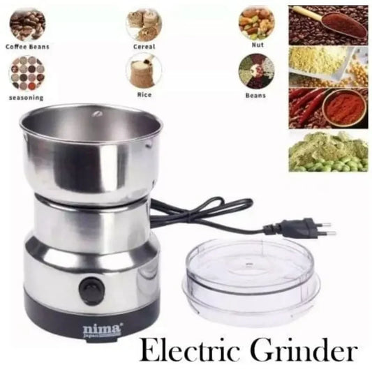 Electric Stainless Steel Coffee, Spice & Dry Food Grinder