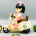 Electric Girl Stunt Tricycle With Light & Music