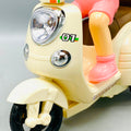 Electric Girl Stunt Tricycle With Light & Music