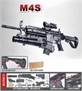Electric Large M4S Gel Blaster Shooting Gun