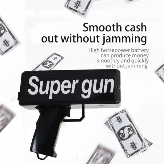 Battery Operated Super Cash Rain Gun Toy