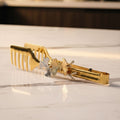 Luxury Golden Floral Pasta & Serving Tong – Premium Stainless Steel Kitchen Tongs