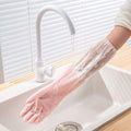 Full Arm Dish Washing Gloves Waterproof Non-Slip Kitchen Cleaning Gloves