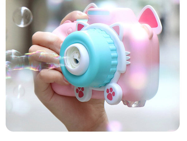 Children Magic Musical Bubble Camera