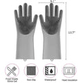 Silicone Scrubbing Gloves – Multi-Purpose Cleaning & Washing Gloves