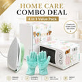 Home Care 4 in 1 Kitchen Protection Combo – Iron Cover, Fridge Cover, Oven Cover & Silicone Washing Gloves