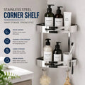 Hot Popular Bathroom Corner Shelves Wall Mounted Stainless Steel