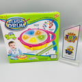 Battery Operated Musical Multi-Colored Flash Drum