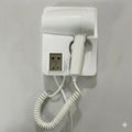 1600W Wall Mount Electric Hair Dryer with Shaver Socket – Powerful, Safe & Space-Saving Solution