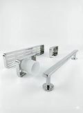 Bathroom accessories set stainless steel/ non-magnet 4 piece