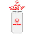 YOUKSH Apple iPhone 14 Pro Anti Static Glass Protector With YOUKSH Installation Kit