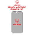 YOUKSH Apple iPhone 14 Pro Anti Static Glass Protector With YOUKSH Installation Kit