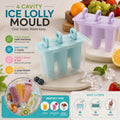 Ice Lolly Mould Set – Homemade Popsicle Maker | Fill, Freeze & Enjoy