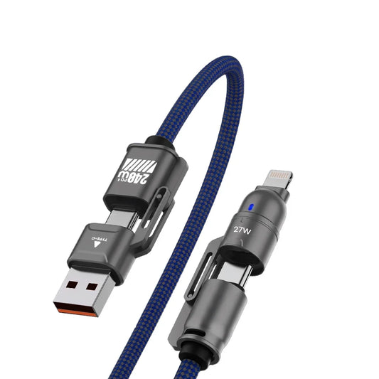 Italio Tech Link Pro 240W Fast Charging 4 in 1 Cable