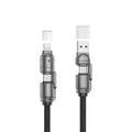 Italio Tech Link Ultra 240W Fast Charging 4 in 1 Cable