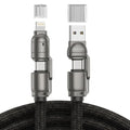 Italio Tech Link Ultra 240W Fast Charging 4 in 1 Cable