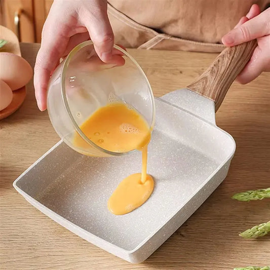 Japanese Omelette Frying Pan Non Stick Rectangular Egg Pan