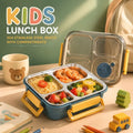 Kids Lunch Box 304 Stainless Steel Bento Food Container with Compartments