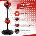 Kids Adjustable Height Boxing Game Stand