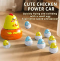 Kids Cute Chick Fishing & Bouncing Carousel Game