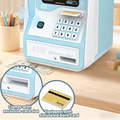 Kids Fingerprint & Password Unlock ATM Machine