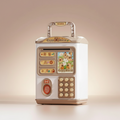 Capybara Fingerprint & Swipe Card Unlock ATM Machine